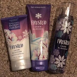 Never Used Bath & Body Works Frosted Snow Blossom